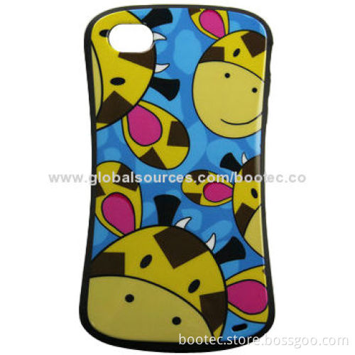 Soft TPU Pretty Waist Case/Cover Skin for iPhone 5/5S, Various Colors and Patterns Available